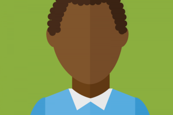 Male avatar vector image